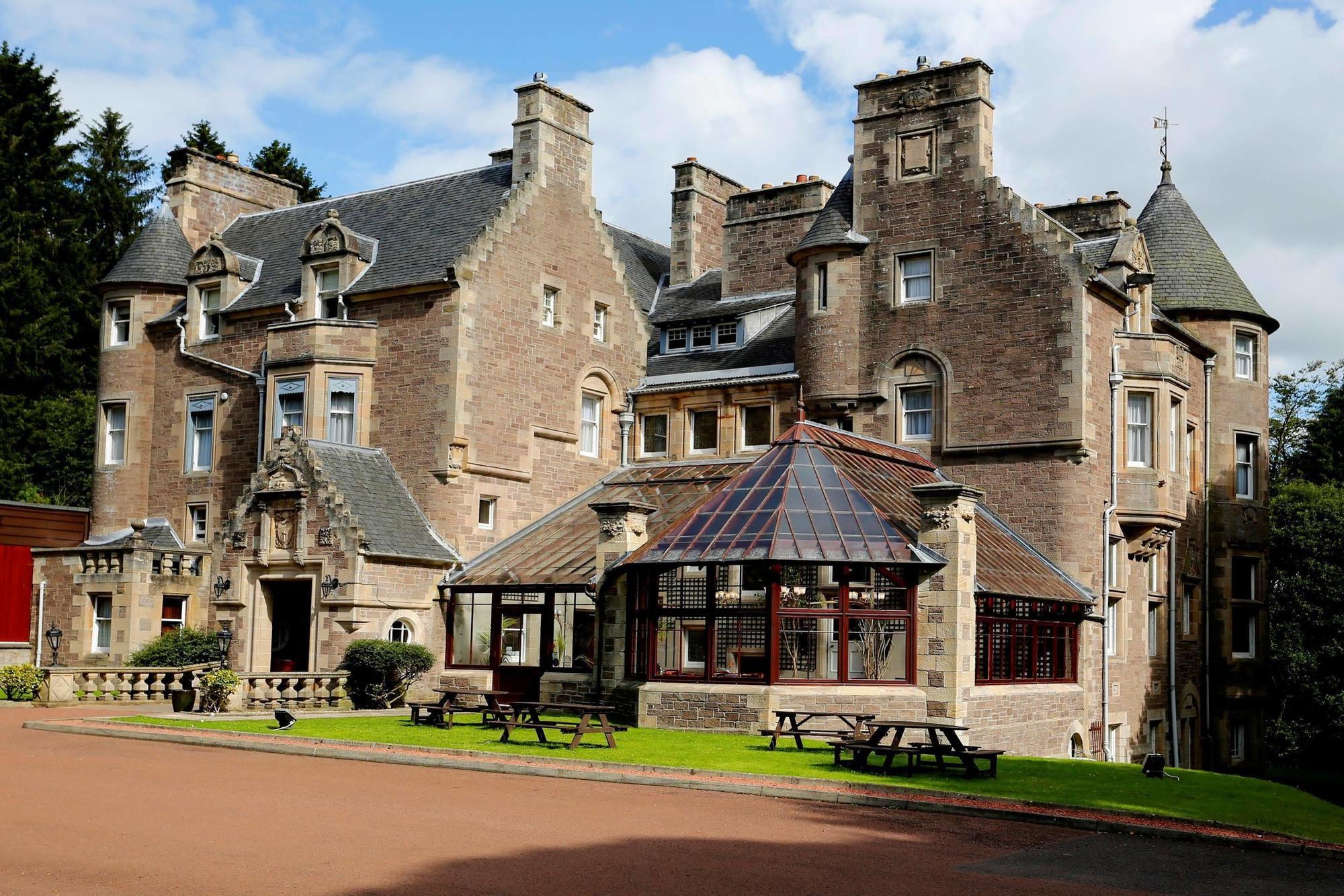 Best Western Cartland Bridge Hotel Lanark Exterior photo